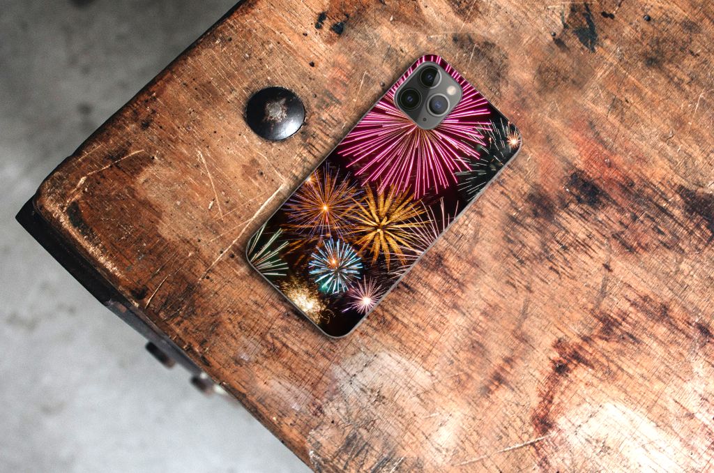 Apple iPhone 11 Pro Silicone Back Cover Vuurwerk