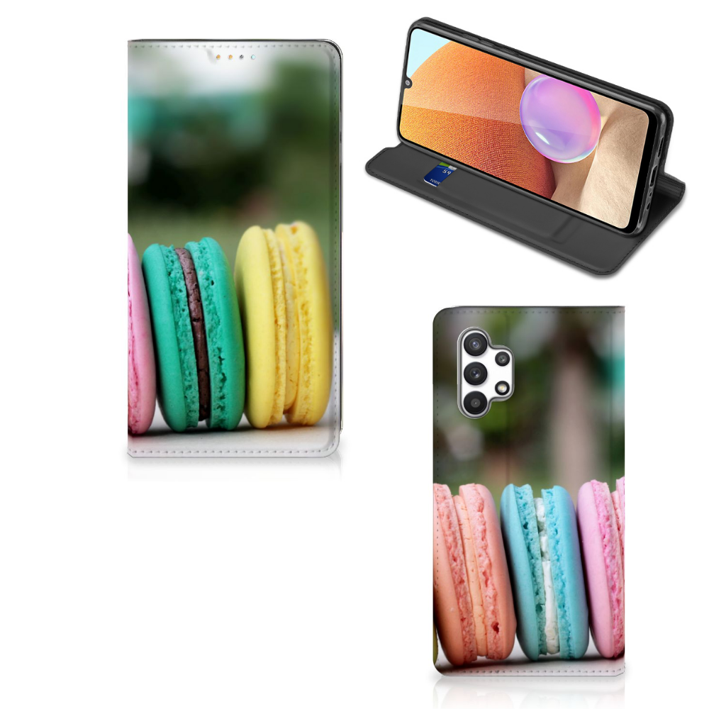 Samsung Galaxy A32 4G | A32 5G Enterprise Editie Flip Style Cover Macarons - B2C Telecom