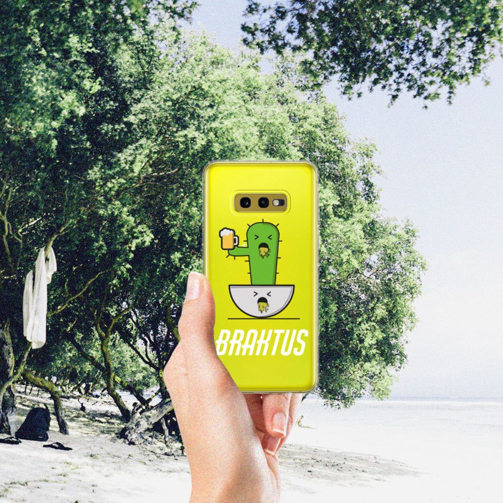 Samsung Galaxy S10e Telefoonhoesje met Naam Braktus