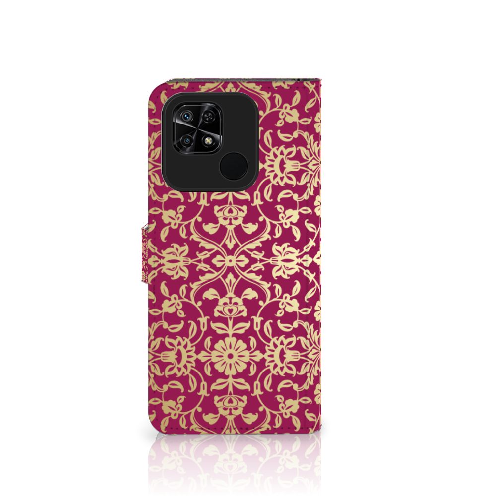 Wallet Case Xiaomi Redmi 10C Barok Pink