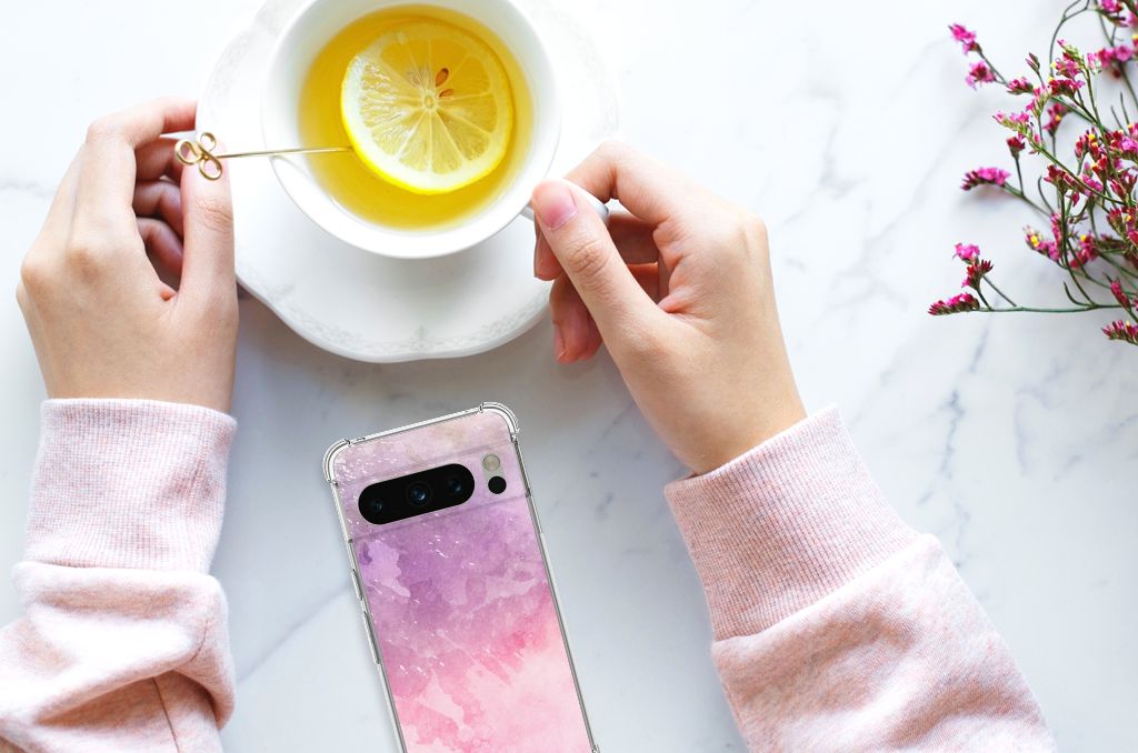 Back Cover Google Pixel 8 Pro Pink Purple Paint B2C Telecom