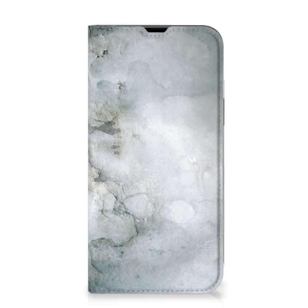 Bookcase iPhone 13 Pro Max Painting Grey - B2C Telecom