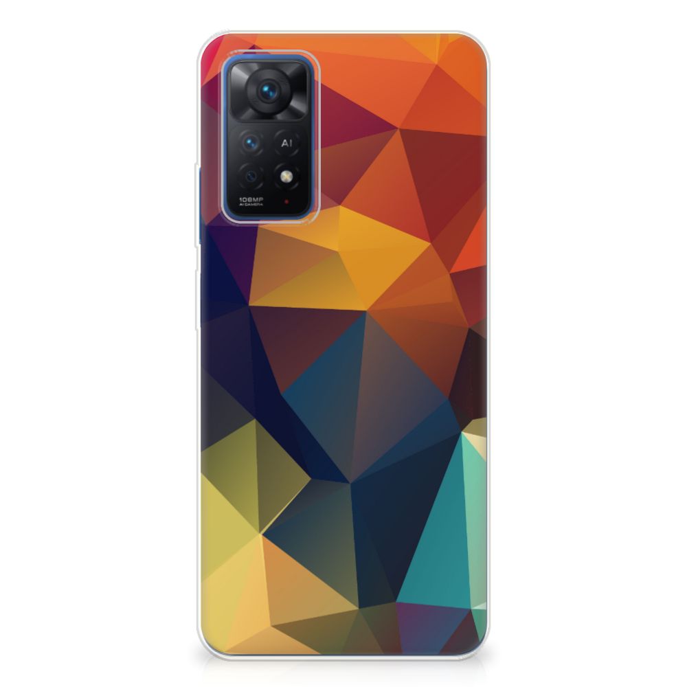 Xiaomi Redmi Note 11 Pro 5G TPU Hoesje Polygon Color