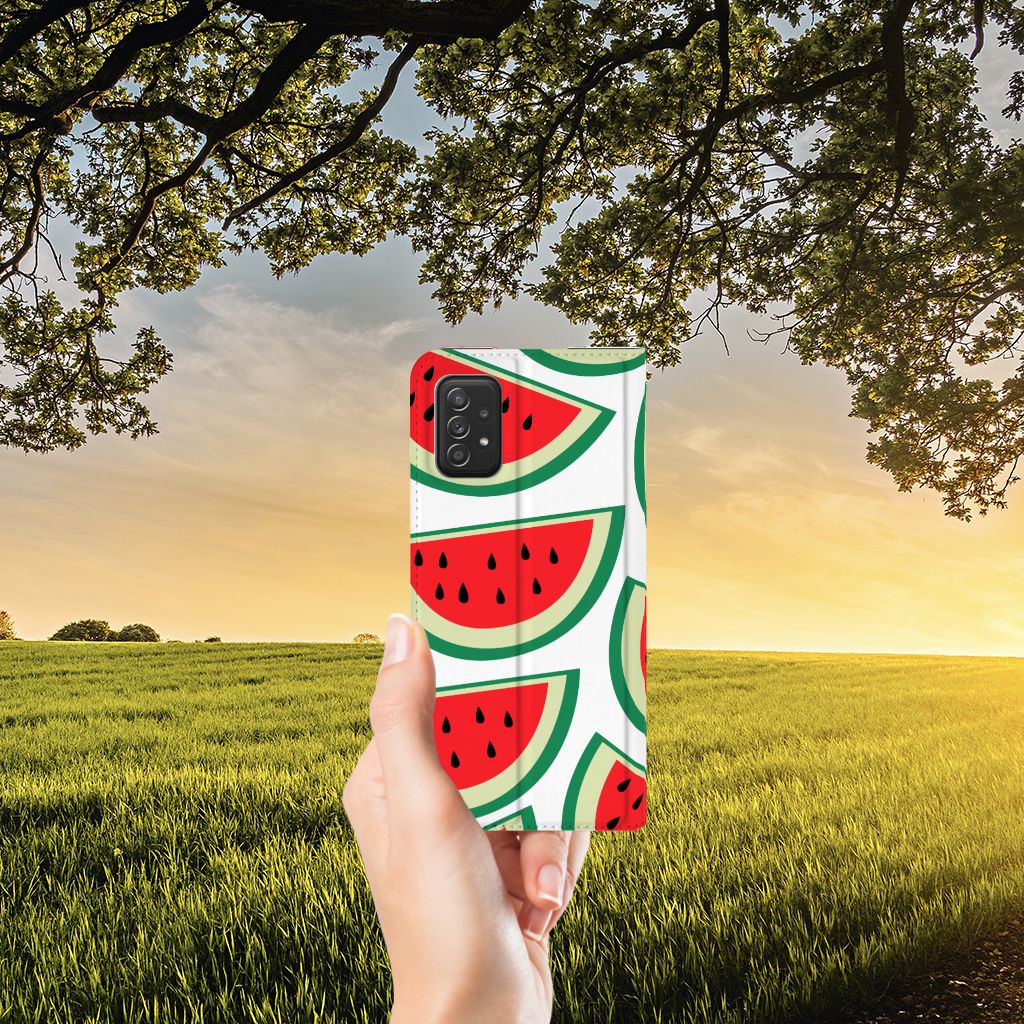 Samsung Galaxy A03s Flip Style Cover Watermelons - B2C Telecom