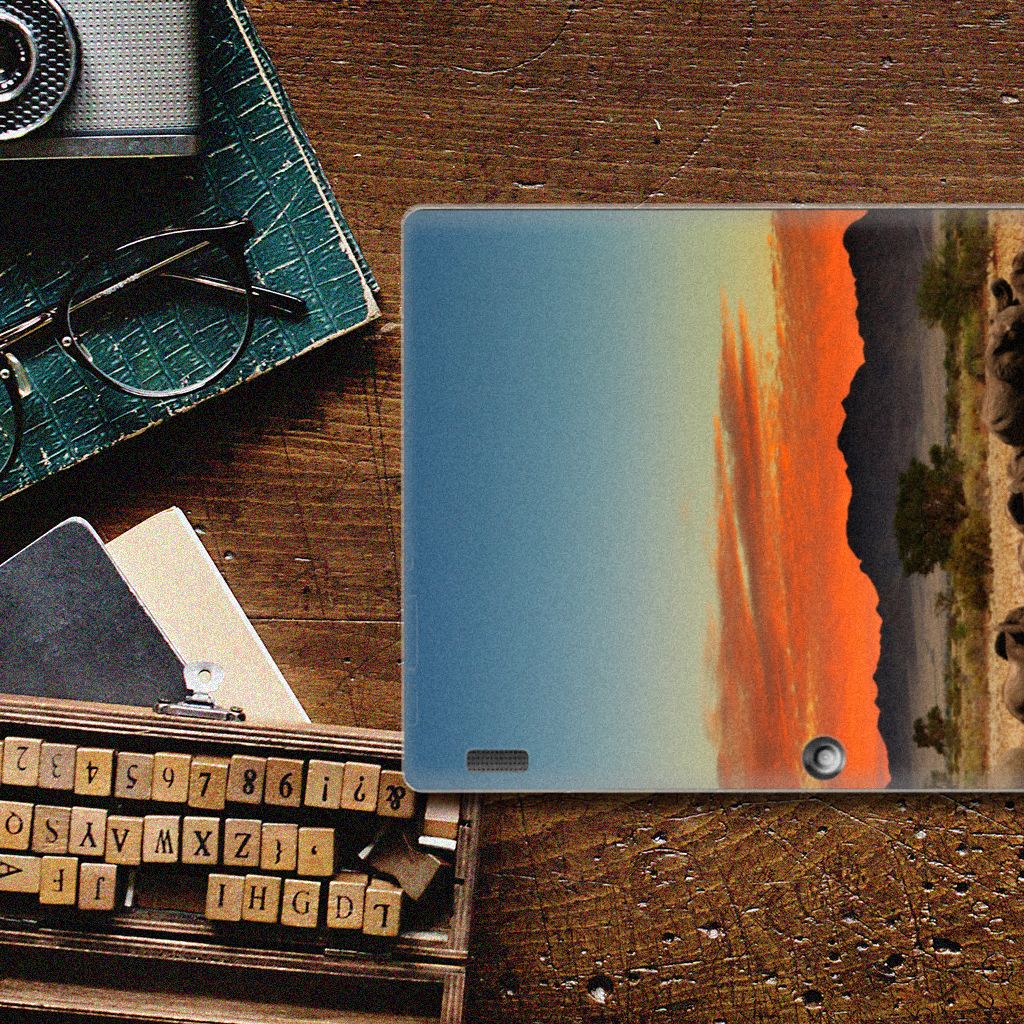 Lenovo Tab 10 | Tab 2 A10-30 Back Case Olifanten - B2C Telecom