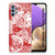 Silicone Back Case Samsung Galaxy A32 5G Angel Skull Rood B2C Telecom