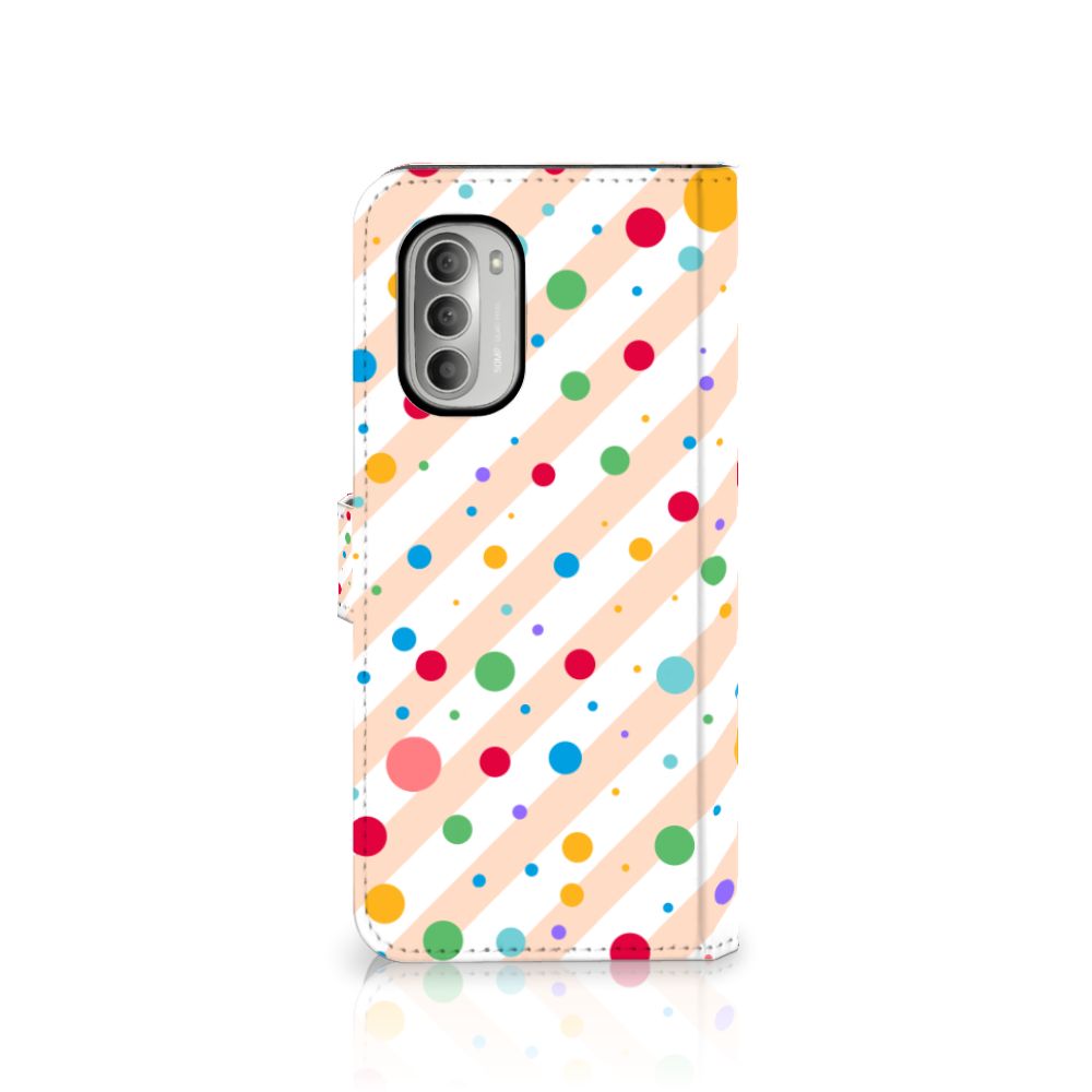 Motorola Moto G51 5G Telefoon Hoesje Dots
