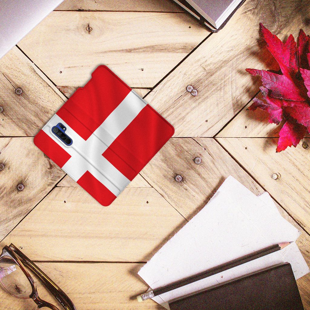 Xiaomi Redmi 9 Standcase Denemarken - B2C Telecom