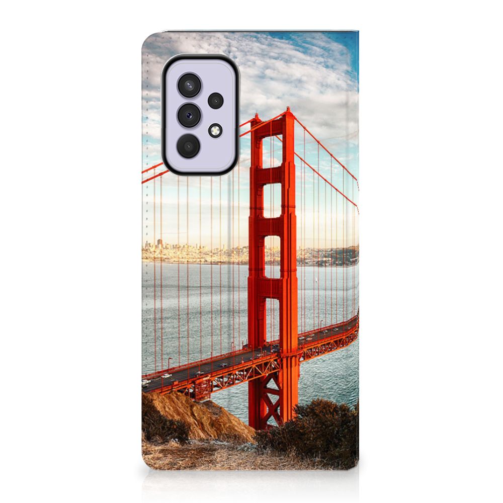 Samsung Galaxy A33 5G Book Cover Golden Gate Bridge - B2C Telecom