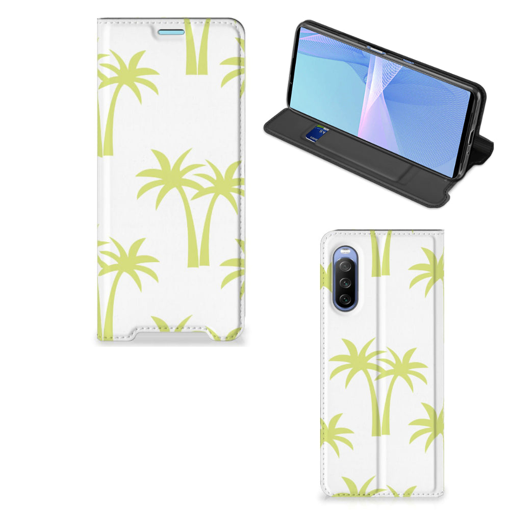 Sony Xperia 10 III Smart Cover Palmtrees