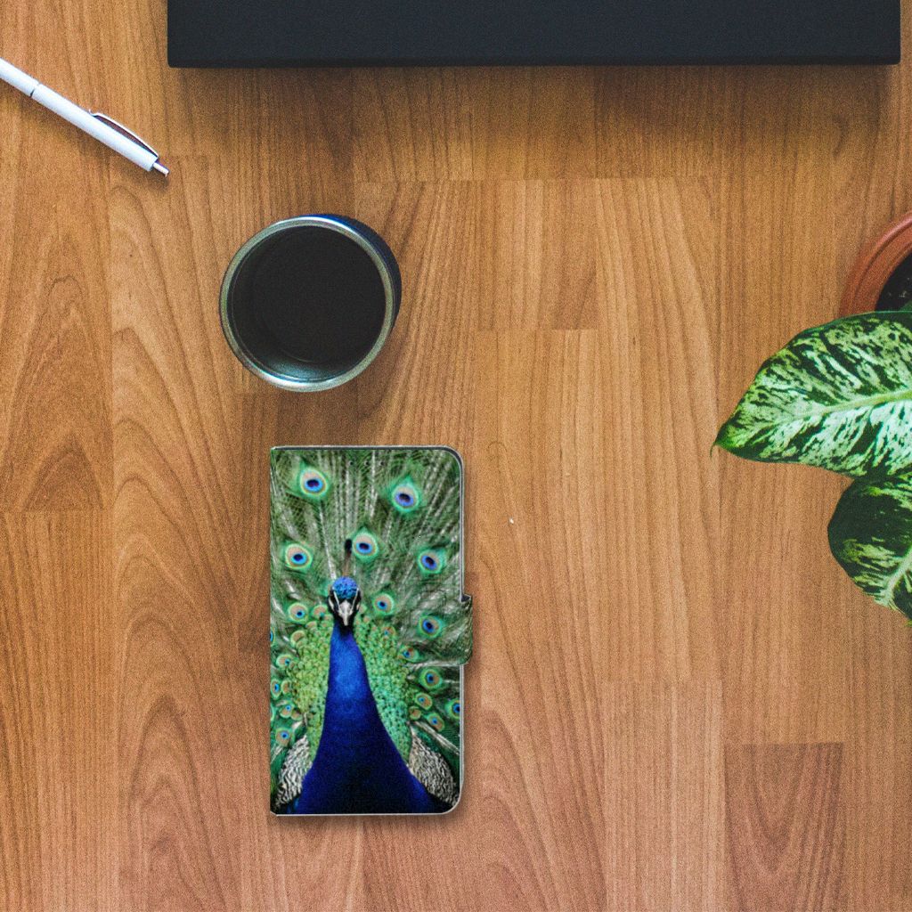 Xiaomi Mi Mix 2s Telefoonhoesje met Pasjes Pauw
