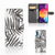 Samsung Galaxy A50 Hoesje Leaves Grey