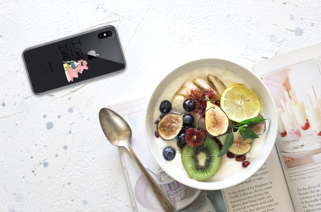 Apple iPhone X | Xs Telefoonhoesje met Naam i Can