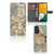 Hoesje voor Samsung Galaxy A14 5G Vintage Bird Flowers met bloemen en vogels, ideaal voor een chique uitstraling.