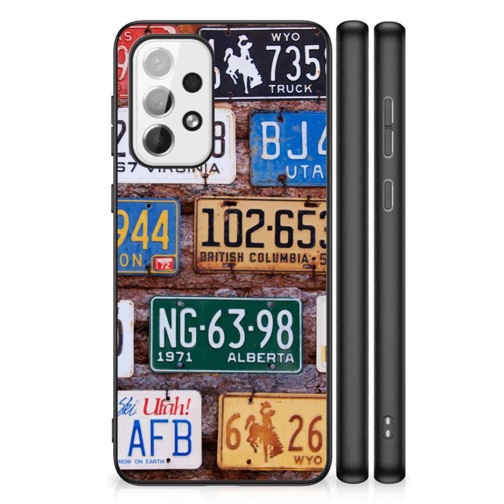 Samsung Galaxy A73 Silicone Back Case Kentekenplaten B2C Telecom