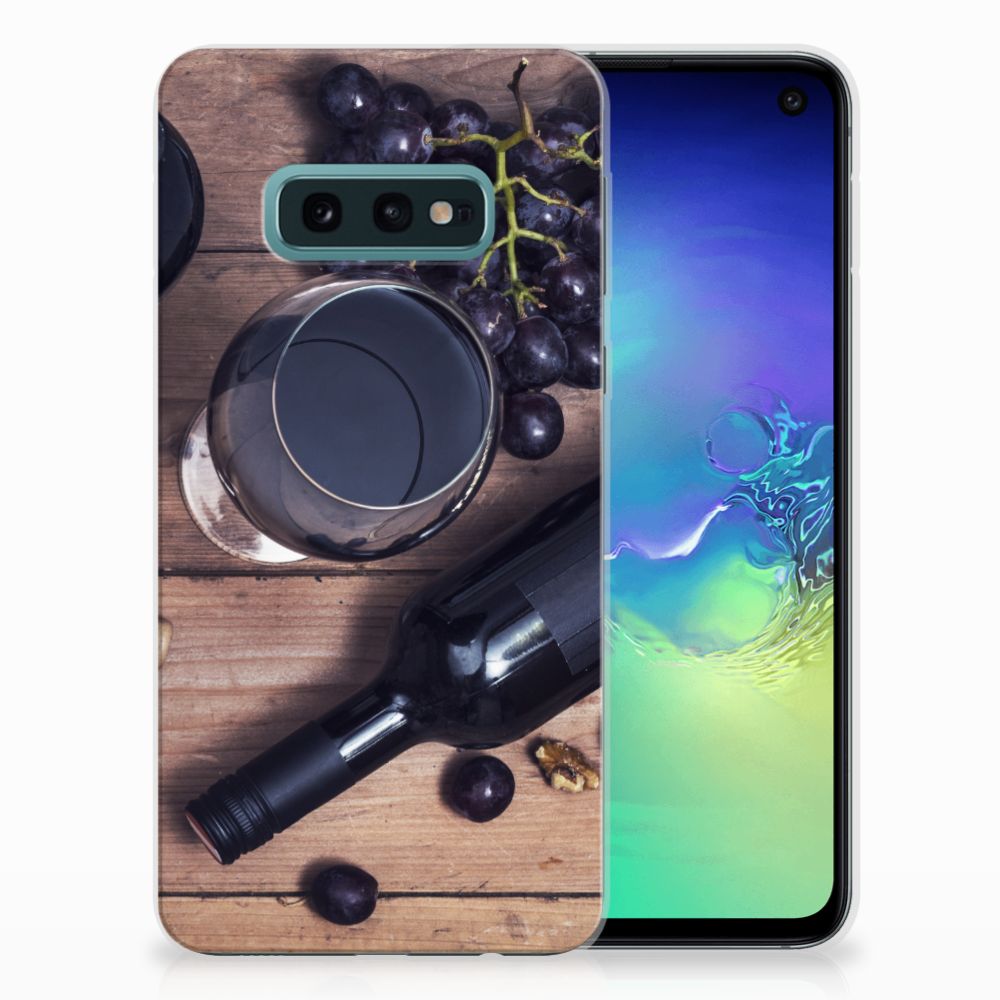 Samsung Galaxy S10e Siliconen Case Wijn