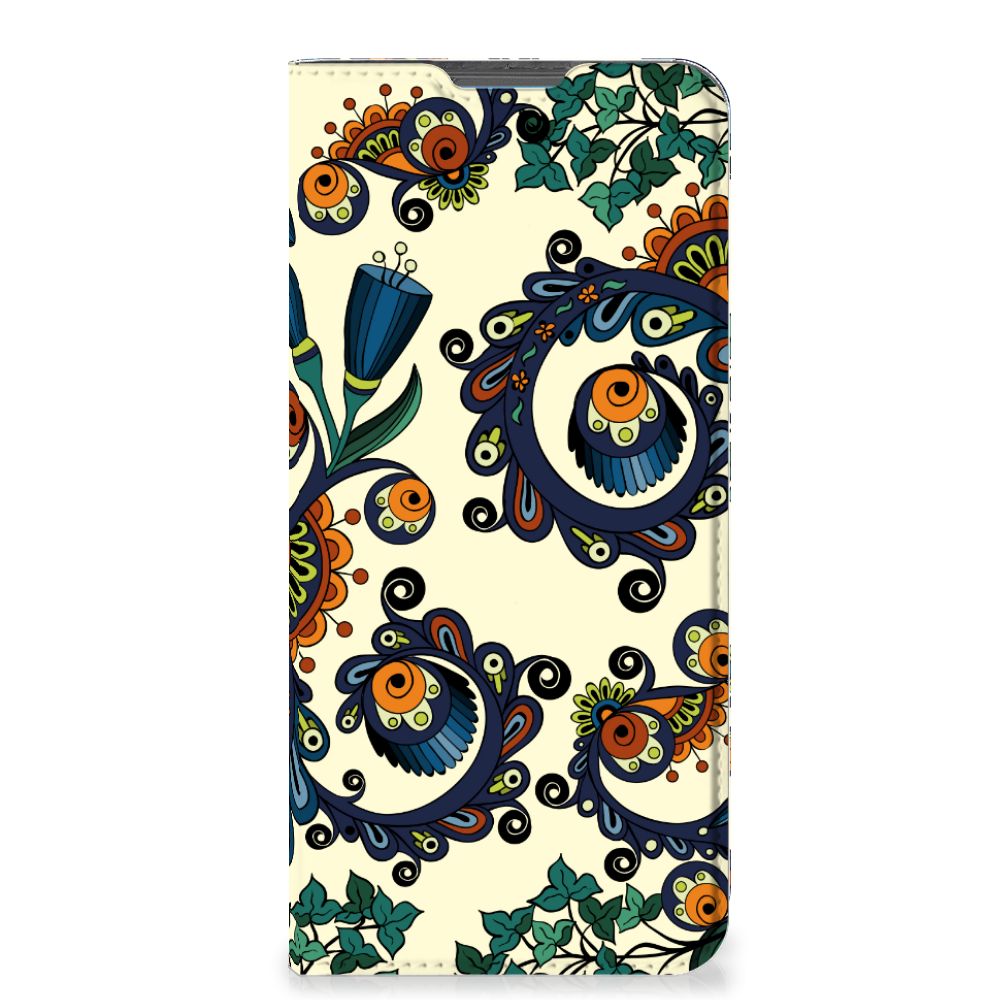 Telefoon Hoesje Motorola Moto E32 | Moto E32s Barok Flower - B2C Telecom