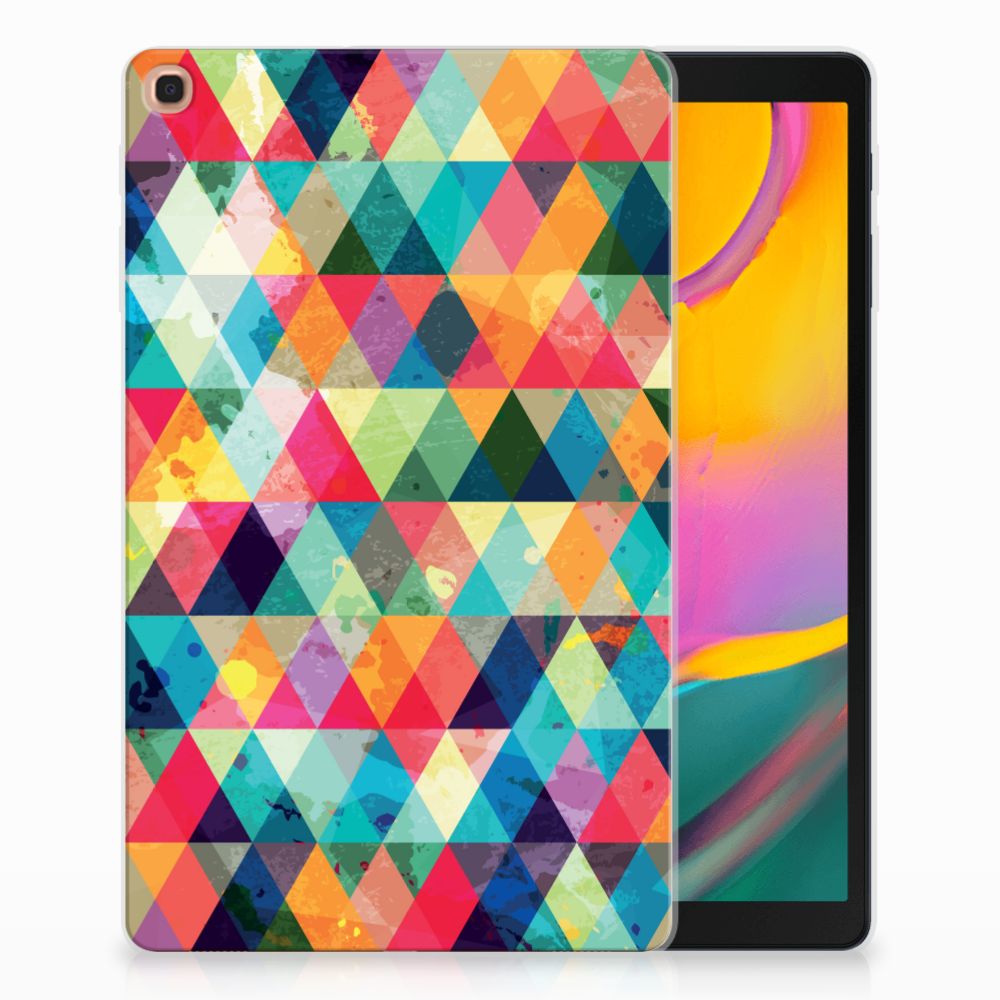 Samsung Galaxy Tab A 10.1 (2019) Hippe Hoes Geruit