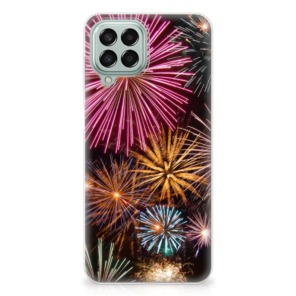 Samsung Galaxy M33 Silicone Back Cover Vuurwerk