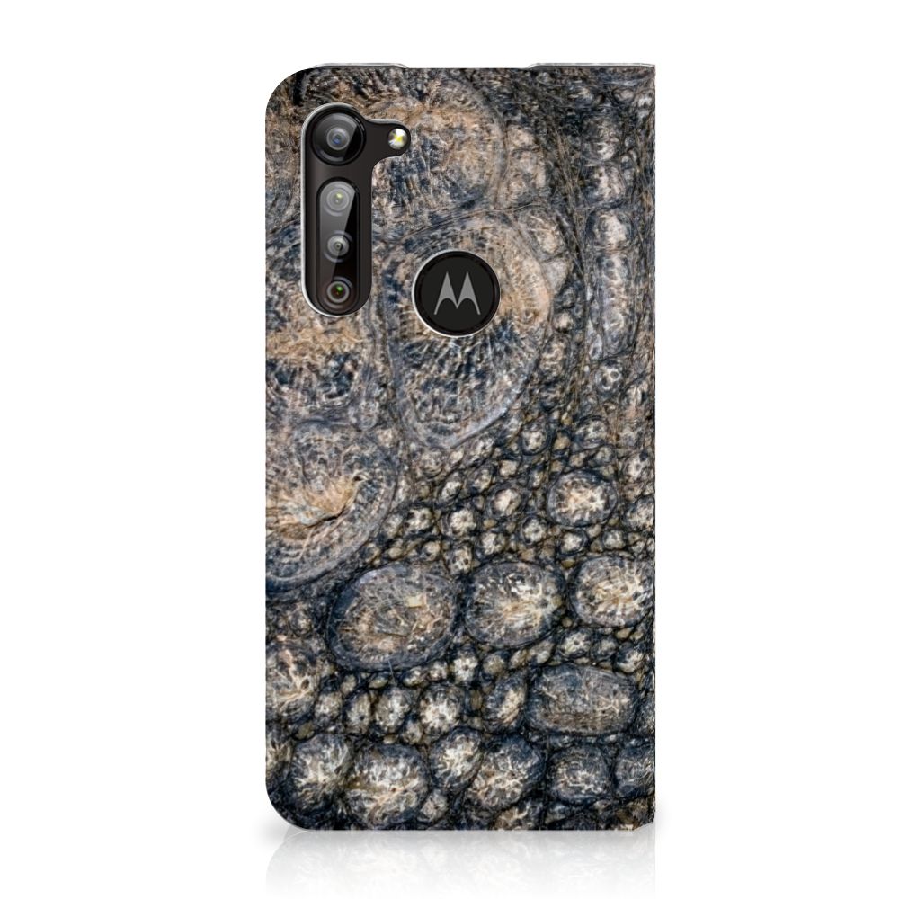 Motorola Moto G8 Power Hoesje maken Krokodillenprint - B2C Telecom