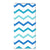 Samsung Galaxy A33 5G Hoesje met Magneet Zigzag Blauw - B2C Telecom