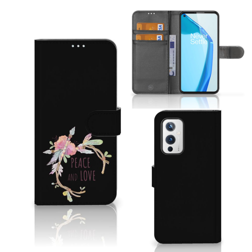 OnePlus 9 Leuk Hoesje Boho Text