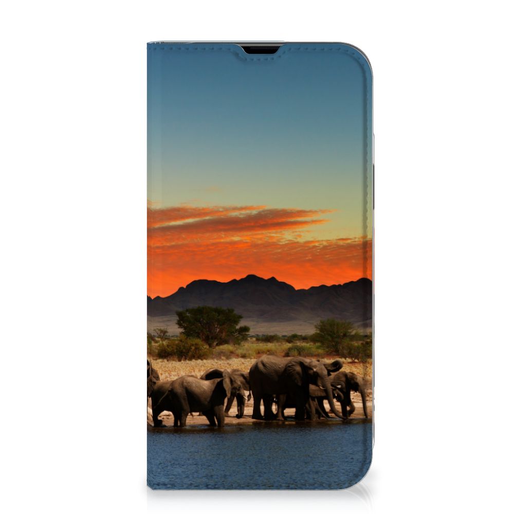 iPhone 13 Pro Max Hoesje maken Olifanten - B2C Telecom
