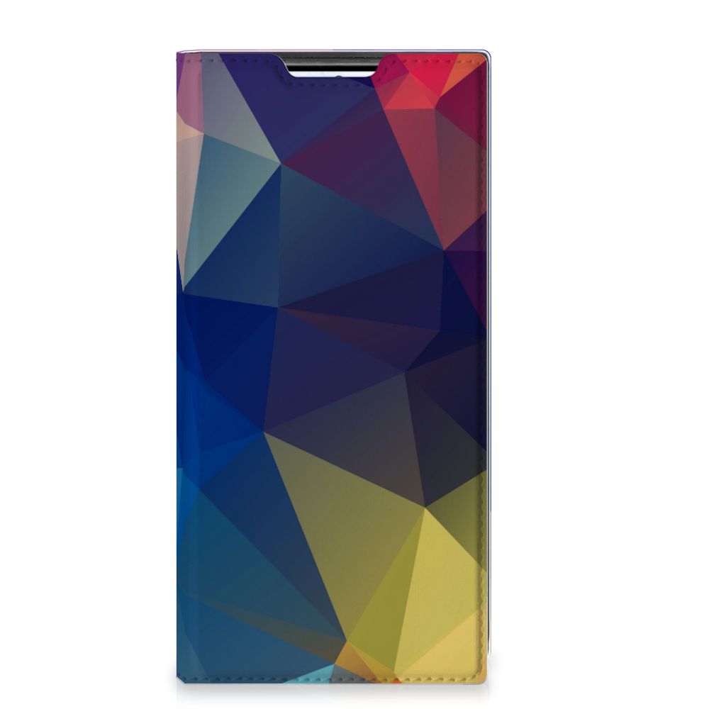 Samsung Galaxy S22 Ultra Stand Case Polygon Dark - B2C Telecom