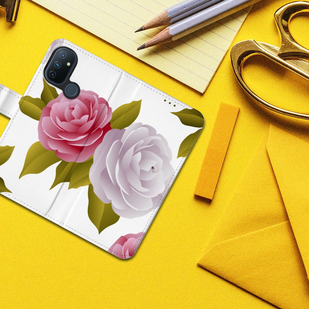 OnePlus Nord N100 Hoesje Roses