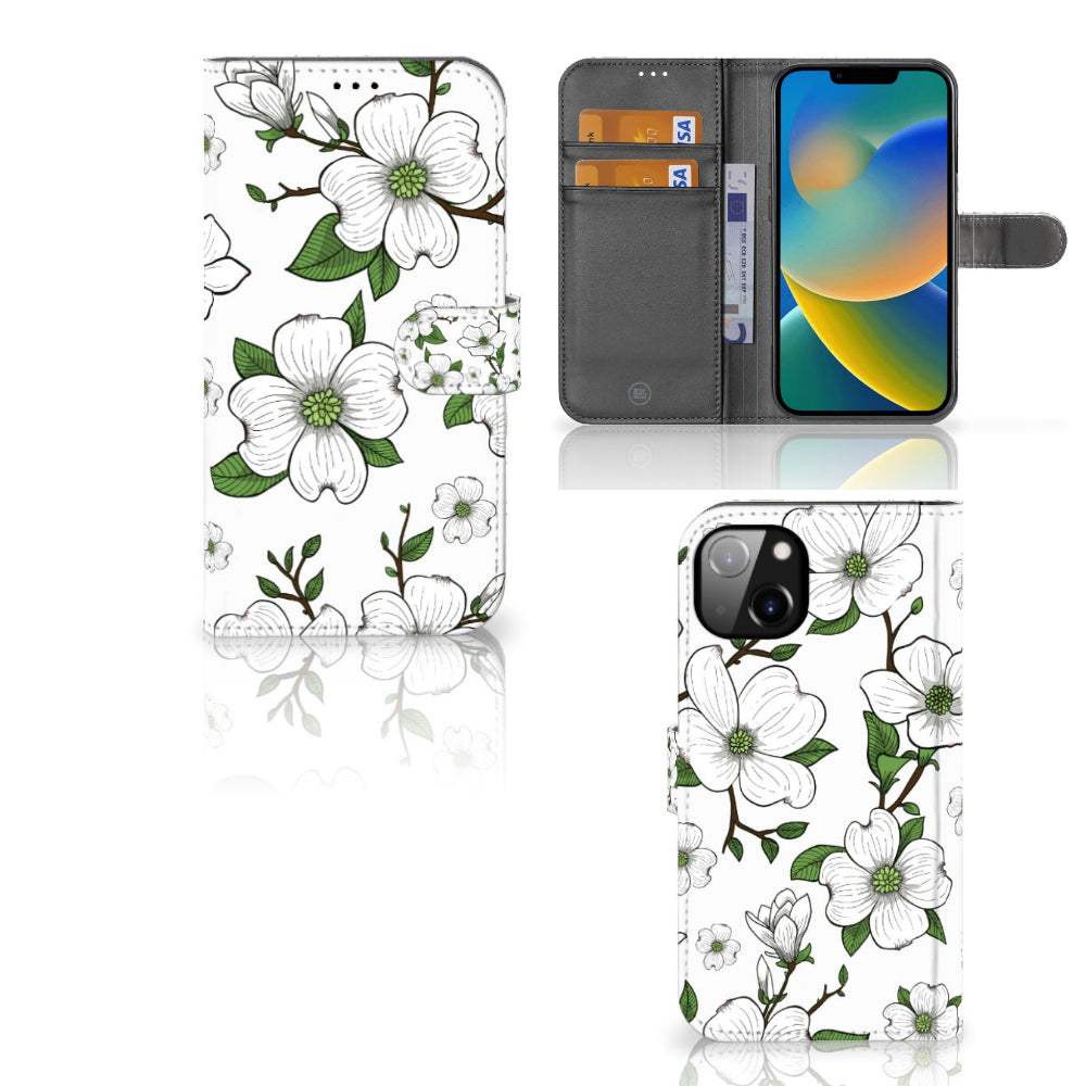 iPhone 14 Plus Hoesje Dogwood Flowers