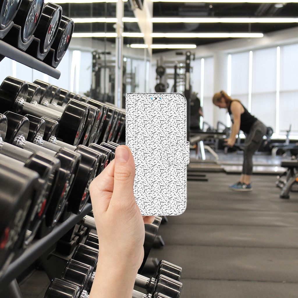 Huawei Y5 (2019) Telefoon Hoesje Stripes Dots
