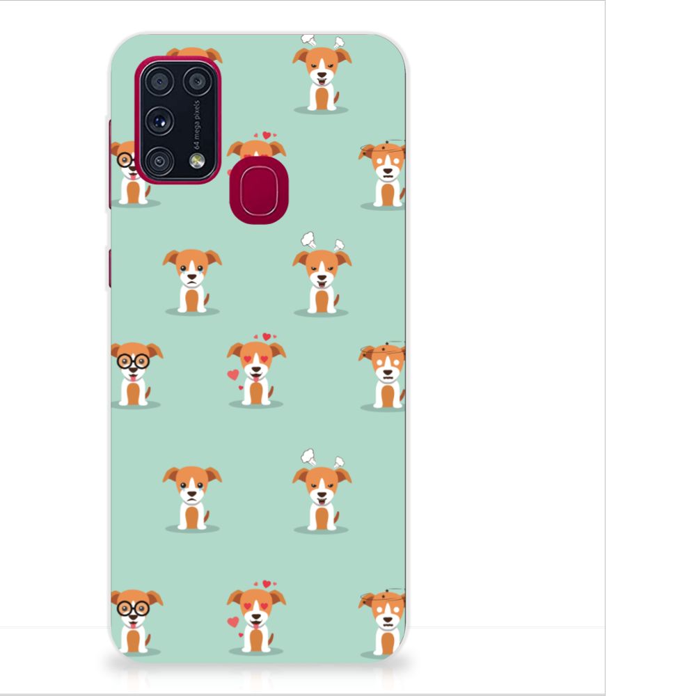Samsung Galaxy M31 TPU Hoesje Pups B2C Telecom
