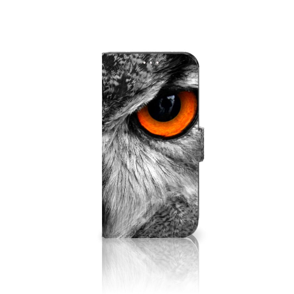 Samsung Galaxy S23 Telefoonhoesje met Pasjes Uil