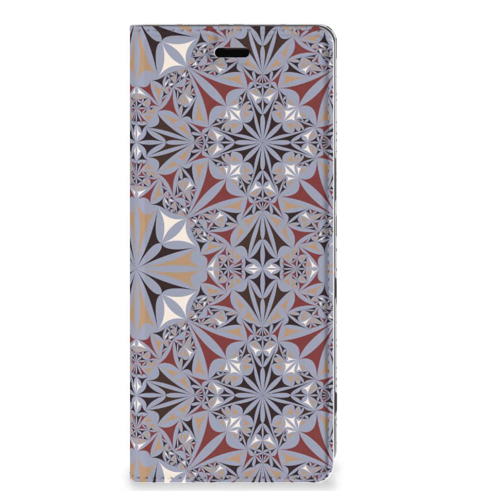 Sony Xperia 5 Standcase Flower Tiles