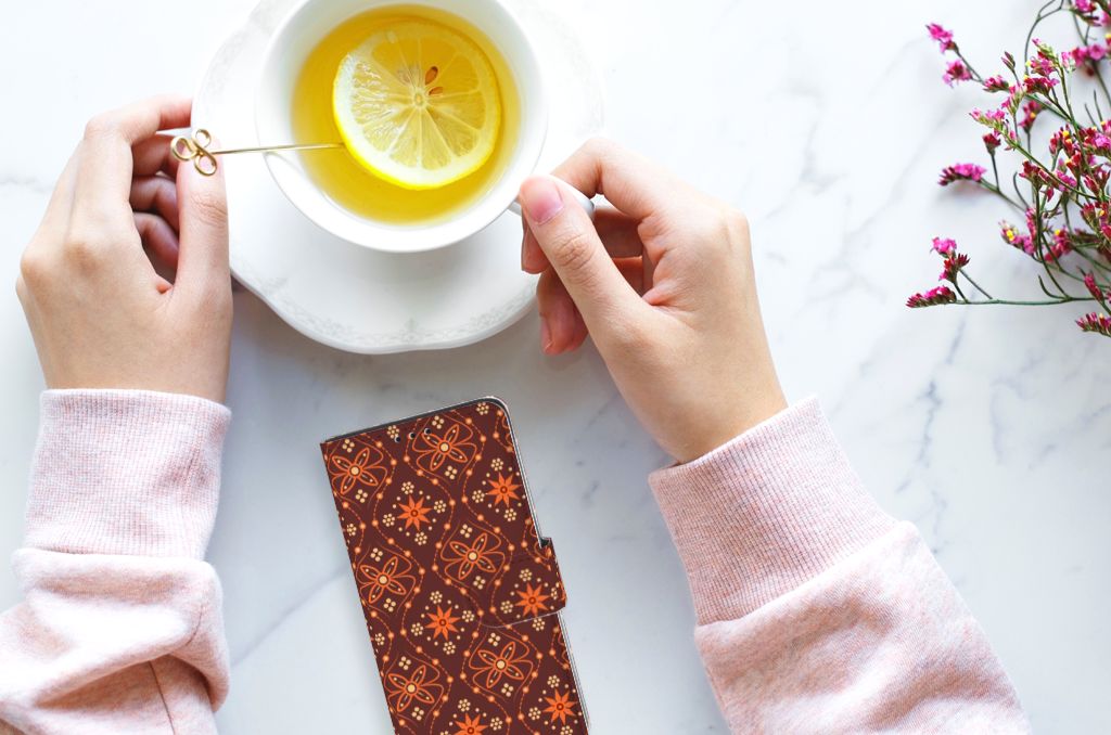 Xiaomi Redmi 7A Telefoon Hoesje Batik Brown