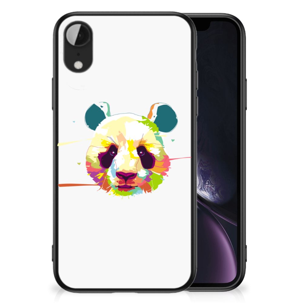 Apple iPhone XR Hoesje Panda Color