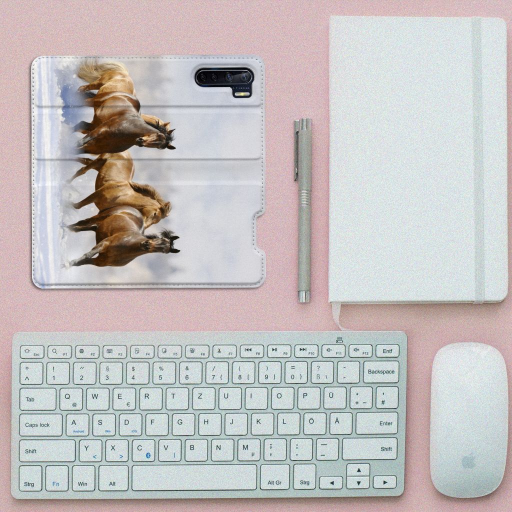 OPPO Reno3 | A91 Hoesje maken Paarden - B2C Telecom