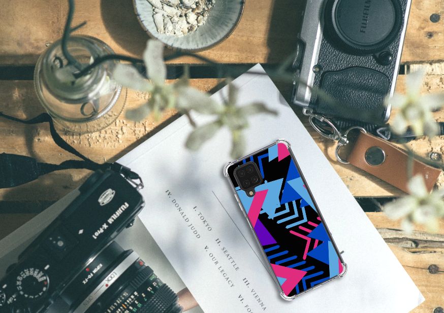 Samsung Galaxy A12 Shockproof Case Funky Triangle - B2C Telecom