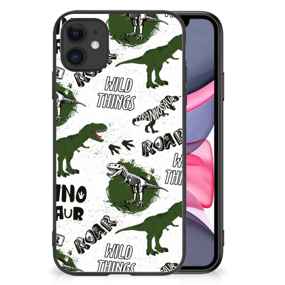 Dierenprint Telefoonhoesje voor iPhone 11 Dinosaurus B2C Telecom
