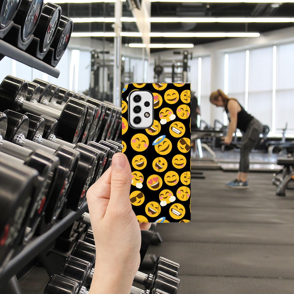 Samsung Galaxy A23 Hoesje met Magneet Emoji - B2C Telecom
