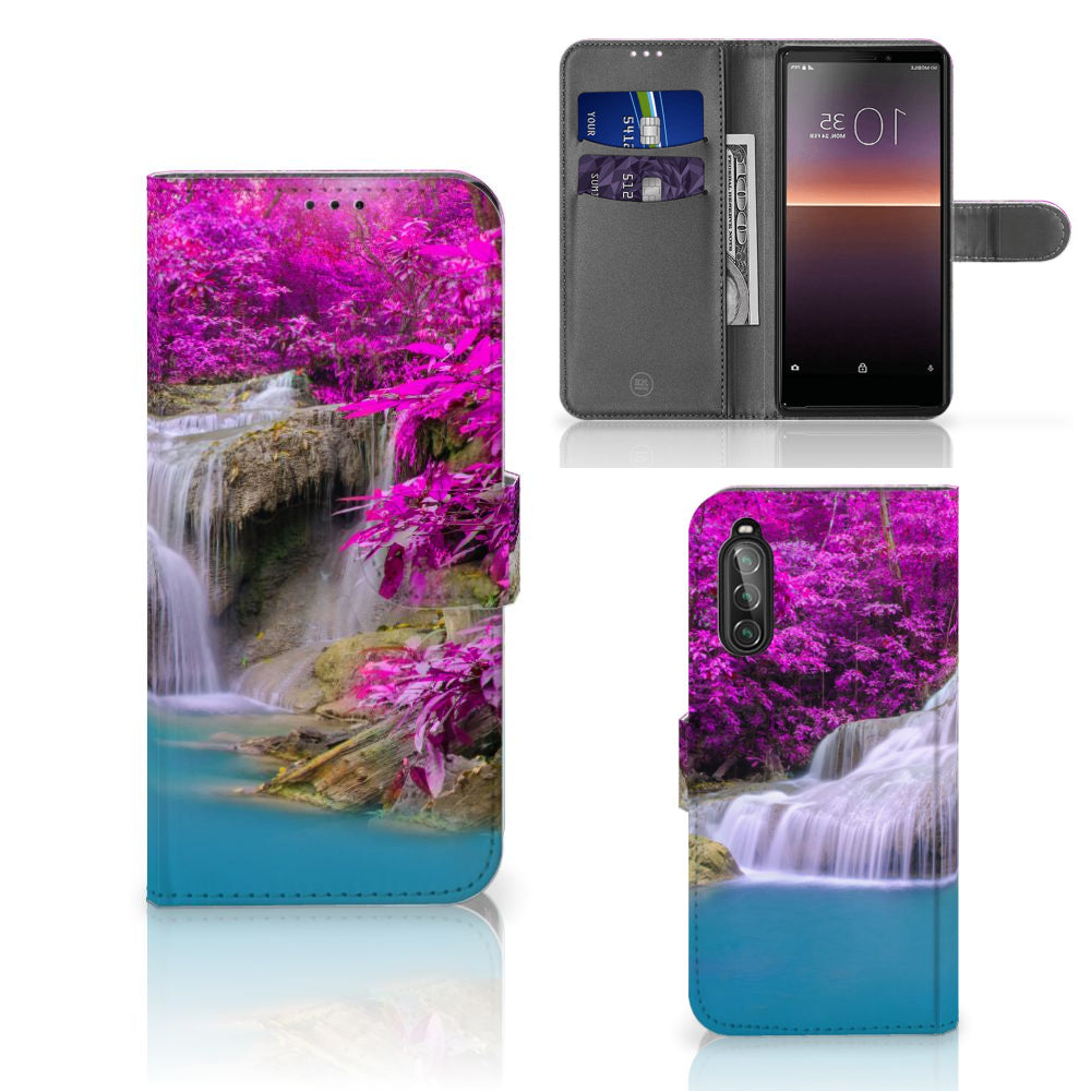 Sony Xperia 10 II Flip Cover Waterval