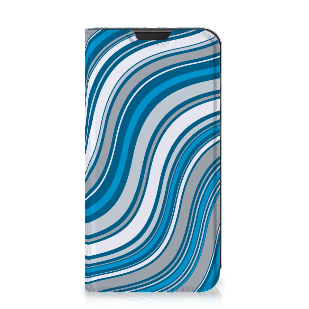 Samsung Galaxy Xcover 5 Hoesje met Magneet Waves Blue - B2C Telecom