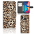 Samsung Galaxy A30 Telefoonhoesje met Pasjes Leopard