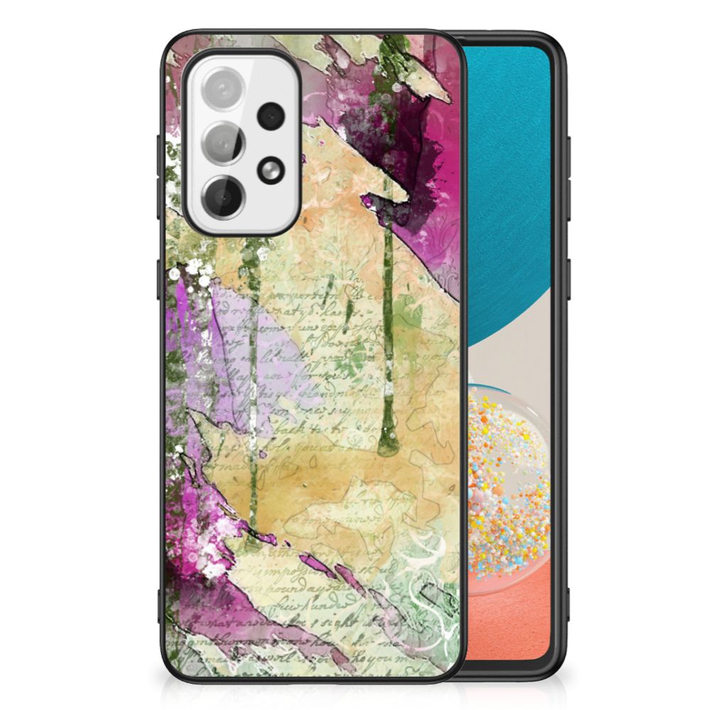 Kleurrijke Telefoonhoesje Samsung Galaxy A73 Letter Painting B2C Telecom