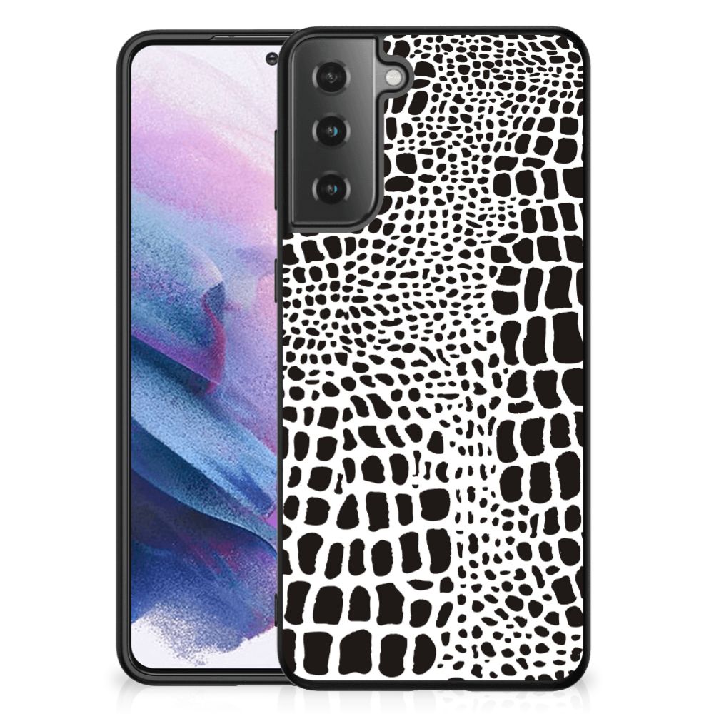 Samsung Galaxy S21 Plus Dierenprint Telefoonhoesje Slangenprint