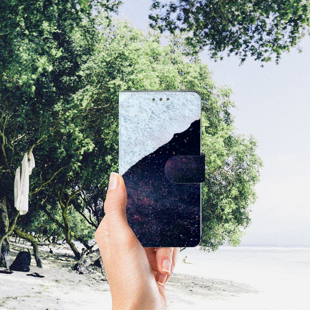 Sony Xperia XZ1 Book Case Sea in Space