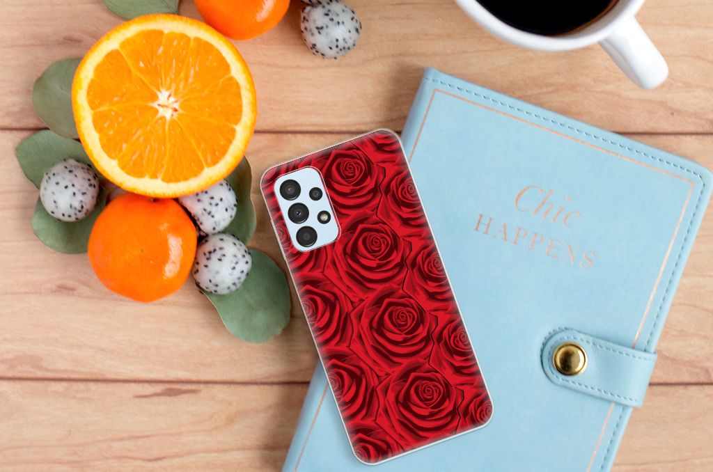 Samsung Galaxy A13 4G TPU Case Red Roses B2C Telecom