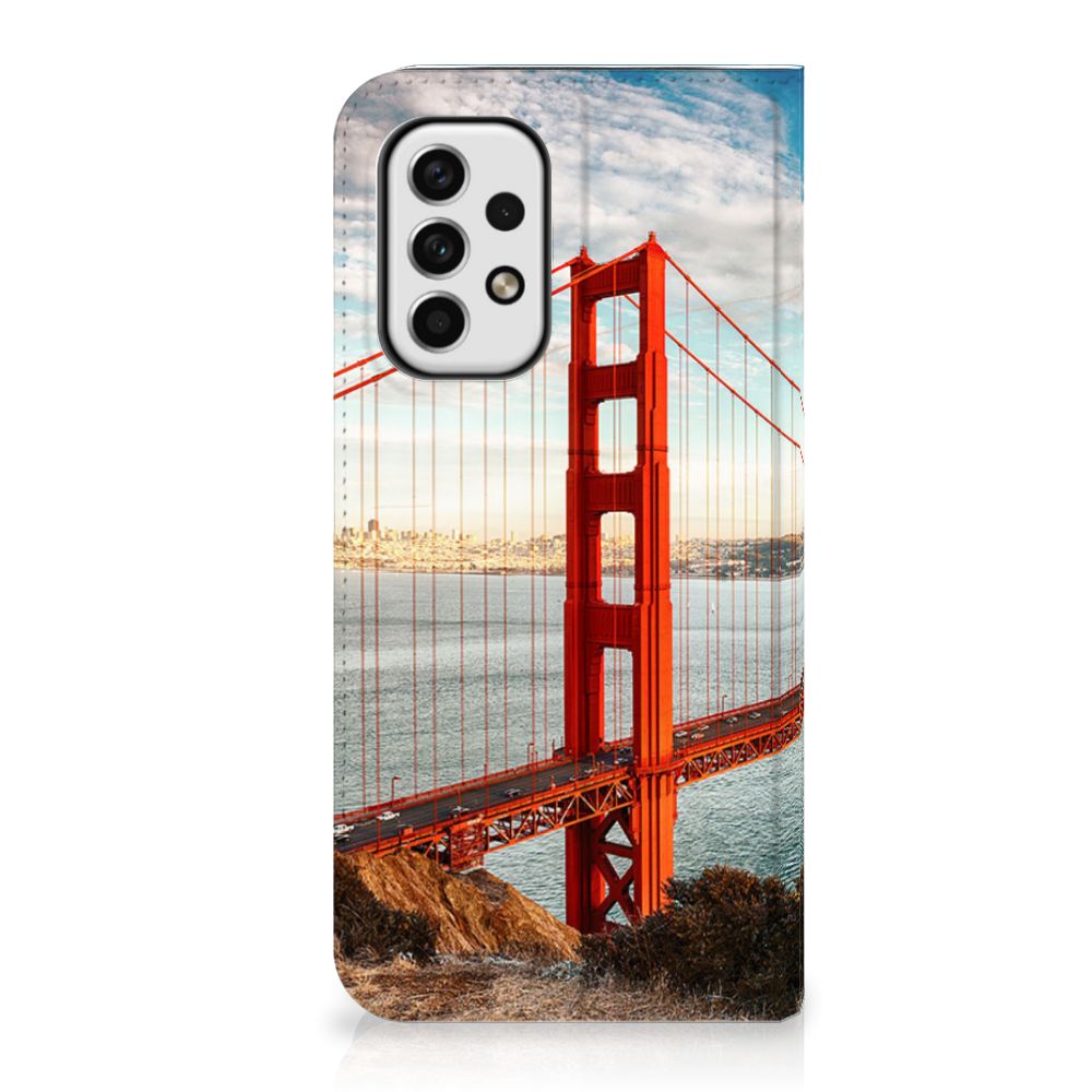 Samsung Galaxy A23 Book Cover Golden Gate Bridge - B2C Telecom