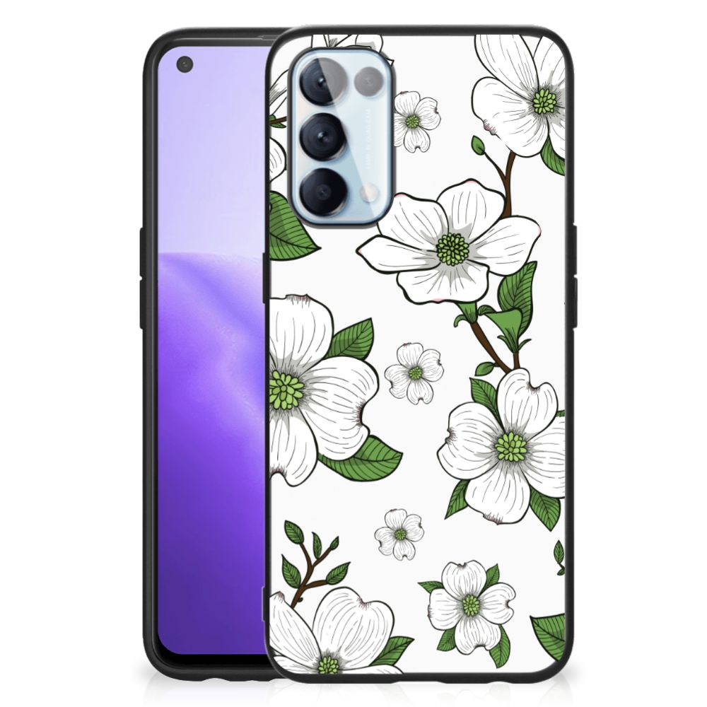 OPPO Reno5 5G | Find X3 Lite Bloemen Hoesje Dogwood Flowers