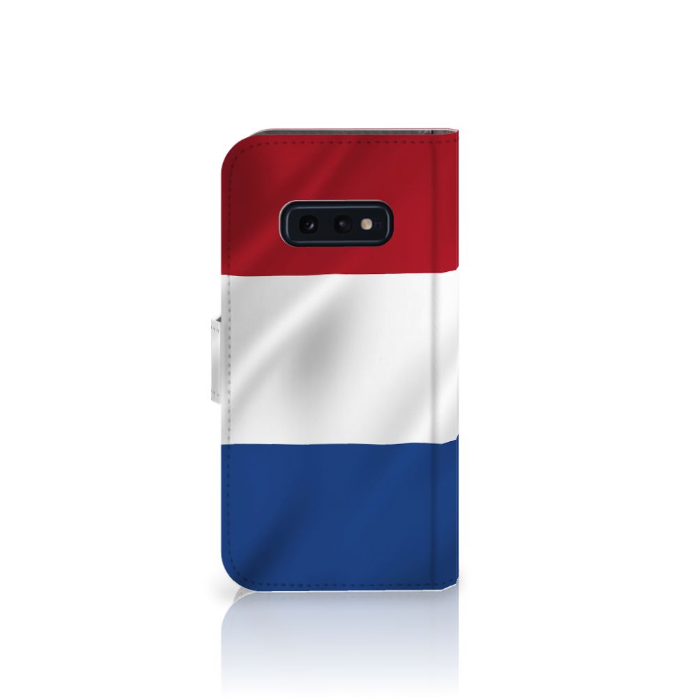 Samsung Galaxy S10e Bookstyle Case Nederlandse Vlag